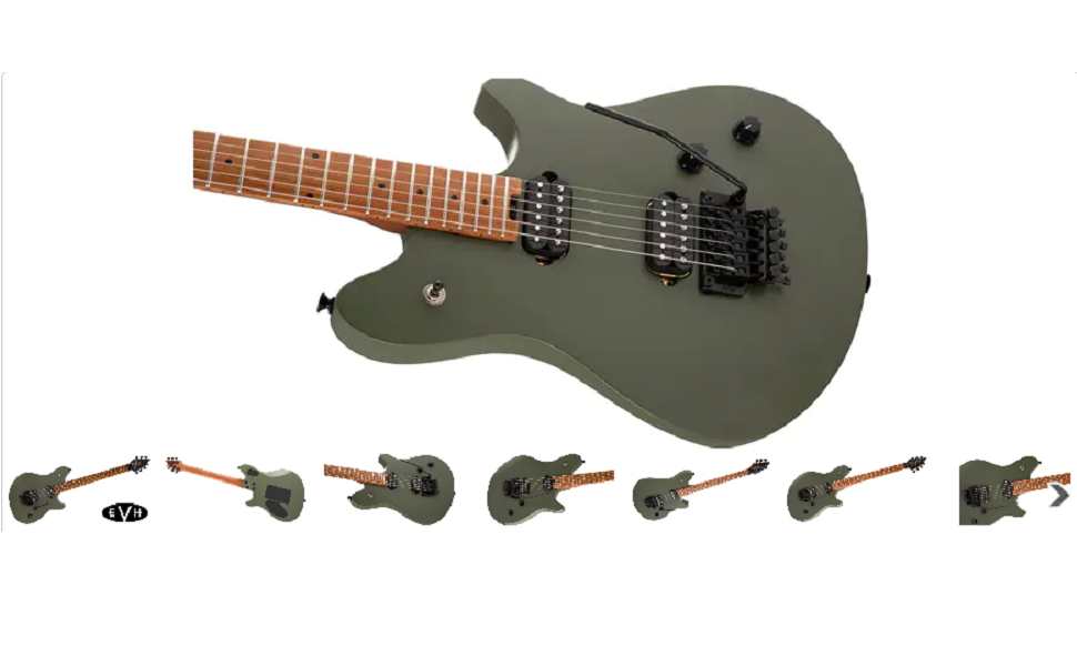 Amazon | EVH エレキギター Wolfgang® WG Standard, Baked Maple