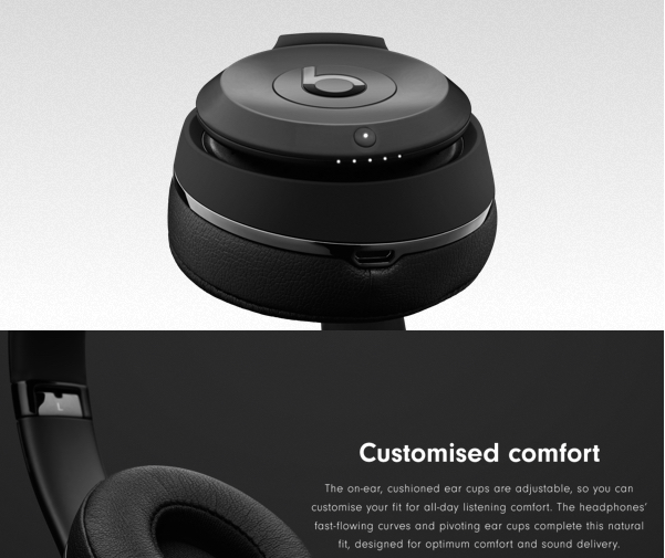 Beats by Dr. Dre MX432ZM/A Solo3 Wireless On-Ear Headphones