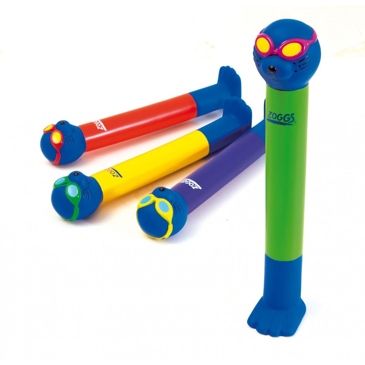 Zoggs Kids' Zoggy Dive Sticks Pack of 4 Zoggs Amazon.co.uk Sports & Outdoors