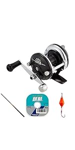 Amazon ダイワ Daiwa 穴釣り ベイトリール スーパーコロネット St 10rl 穴釣りセット エサ無し ダイワ Daiwa ベイトリール