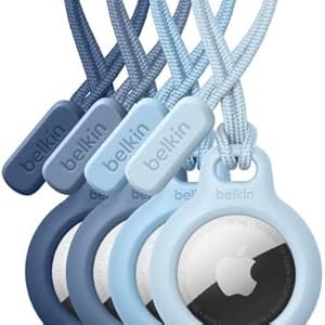 Belkin Apple Airtag Secure Holder with Strap - 4 Pack - Apple Airtag ...
