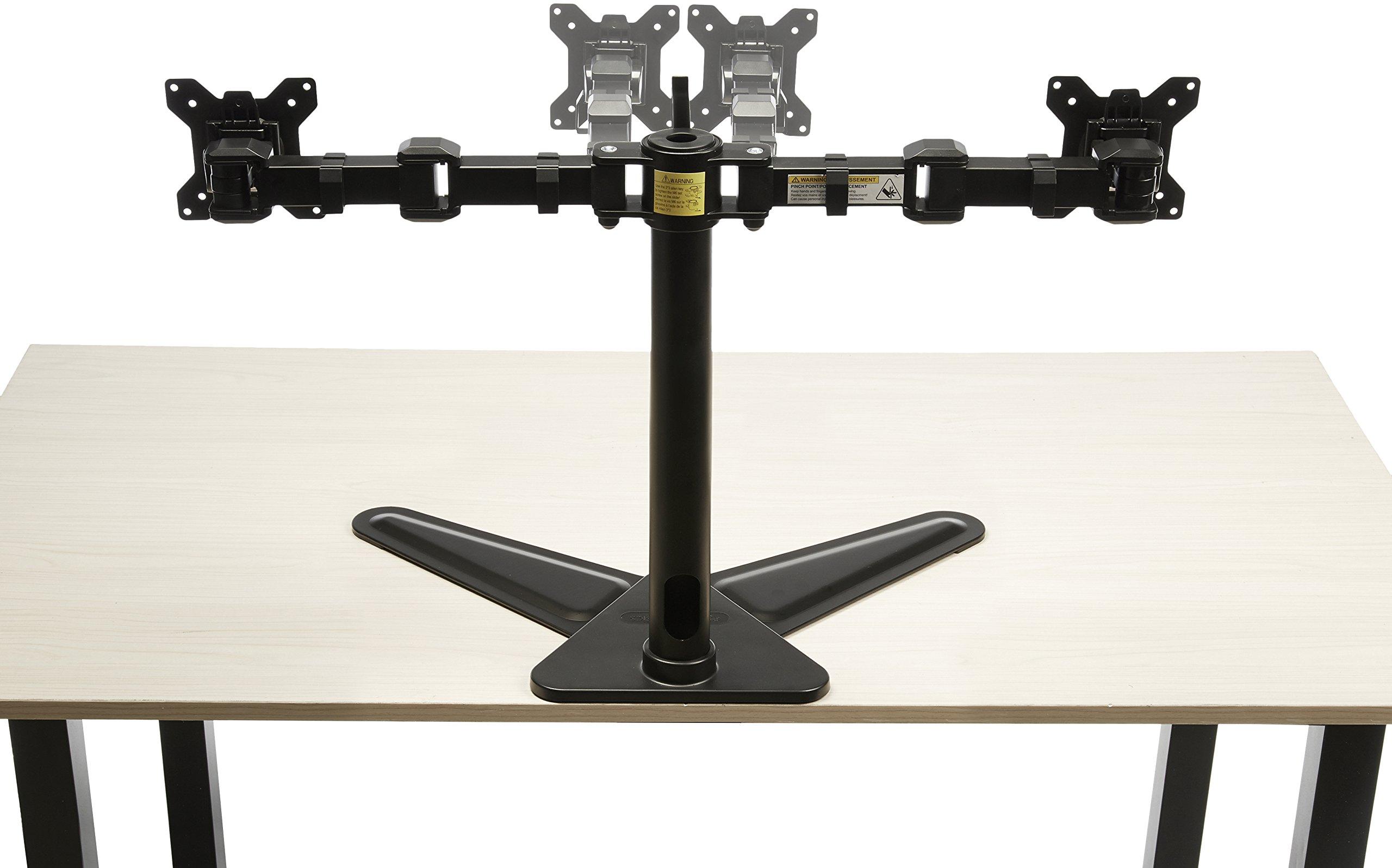 AmazonBasics Dual LCD Monitor Stand Free Standing Mount