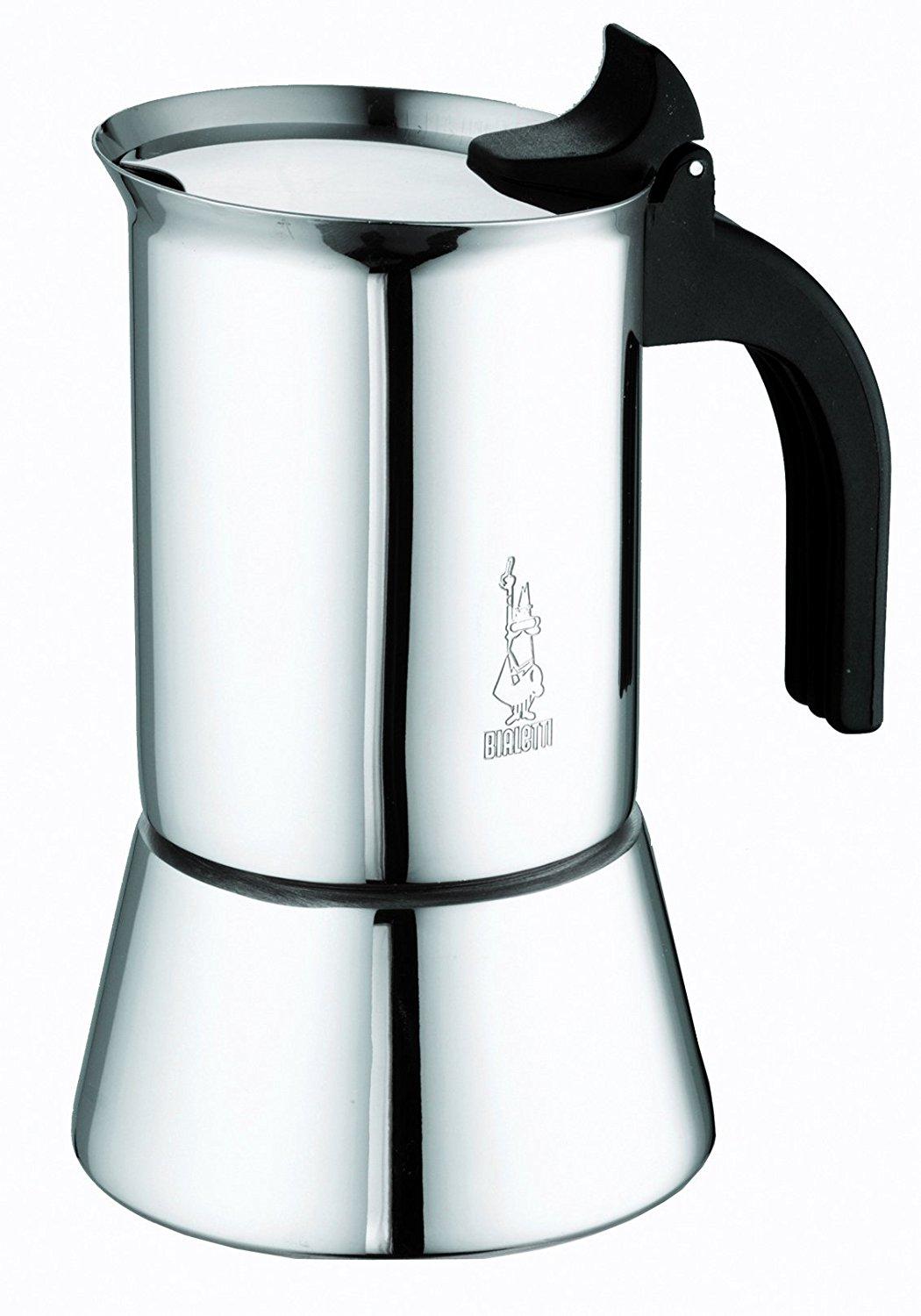 Bialetti Venus Moka da 10 tazze in acciaio INOX a induzione Amazon.it