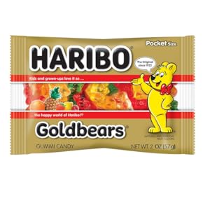 2kg Haribo Goldbears German Quality Gummy Bears Candy for Kids and Sweets  Lovers