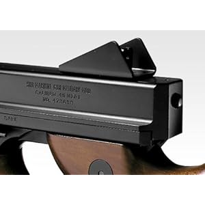 動作確認済ケース付トンプソンサブマシンガンCALIBER.45 M1A1電動ガン トンプソンM1A1 - 電動ガン スタンダードタイプ | 東京マルイ