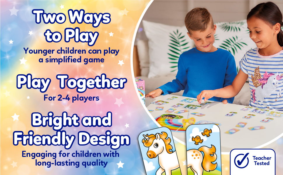 Orchard Games 95 Rainbow Unicorns Card Game & OC003 Shopping List