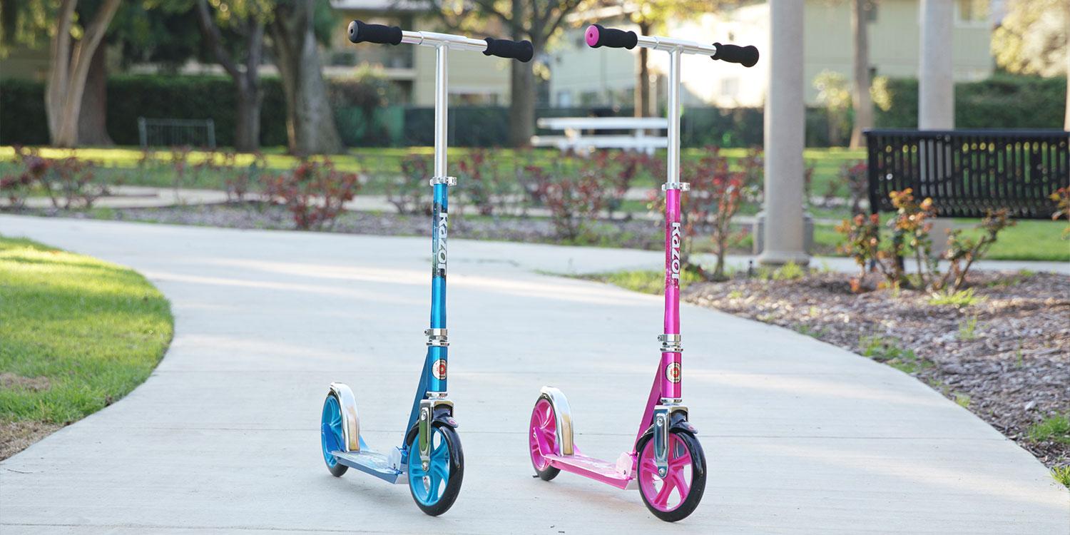 Razor A5 Lux Kick Scooter (Ffp), Blue Sports & Outdoors