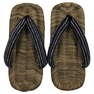 Amazon 江戸てん 雪駄 草履 タイヤ底 ラジアル底 カラス竹 クッション鼻緒 日本製 メンズ レディース 江戸てん 下駄 草履