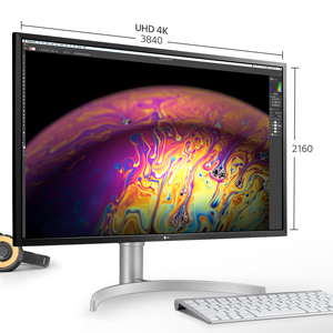 4K対応、LG 32UL750-W 32インチモニター LG 32UL750-W: 32