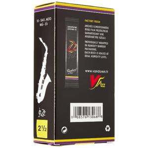 Amazon.com: Vandoren Alto Sax Reeds Strength 2.5 Bundle - ZZ