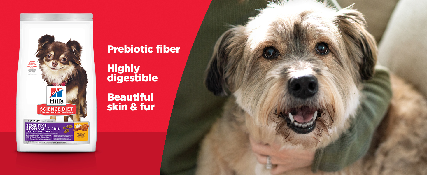 Hill's Science Diet Adult Sensitive Stomach & Skin Small & Mini Chicken