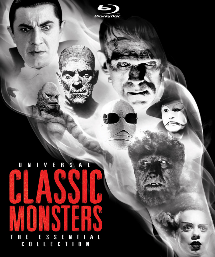Universal Classic Monsters The Essential Collection [Bluray] Boris Karloff, Bela