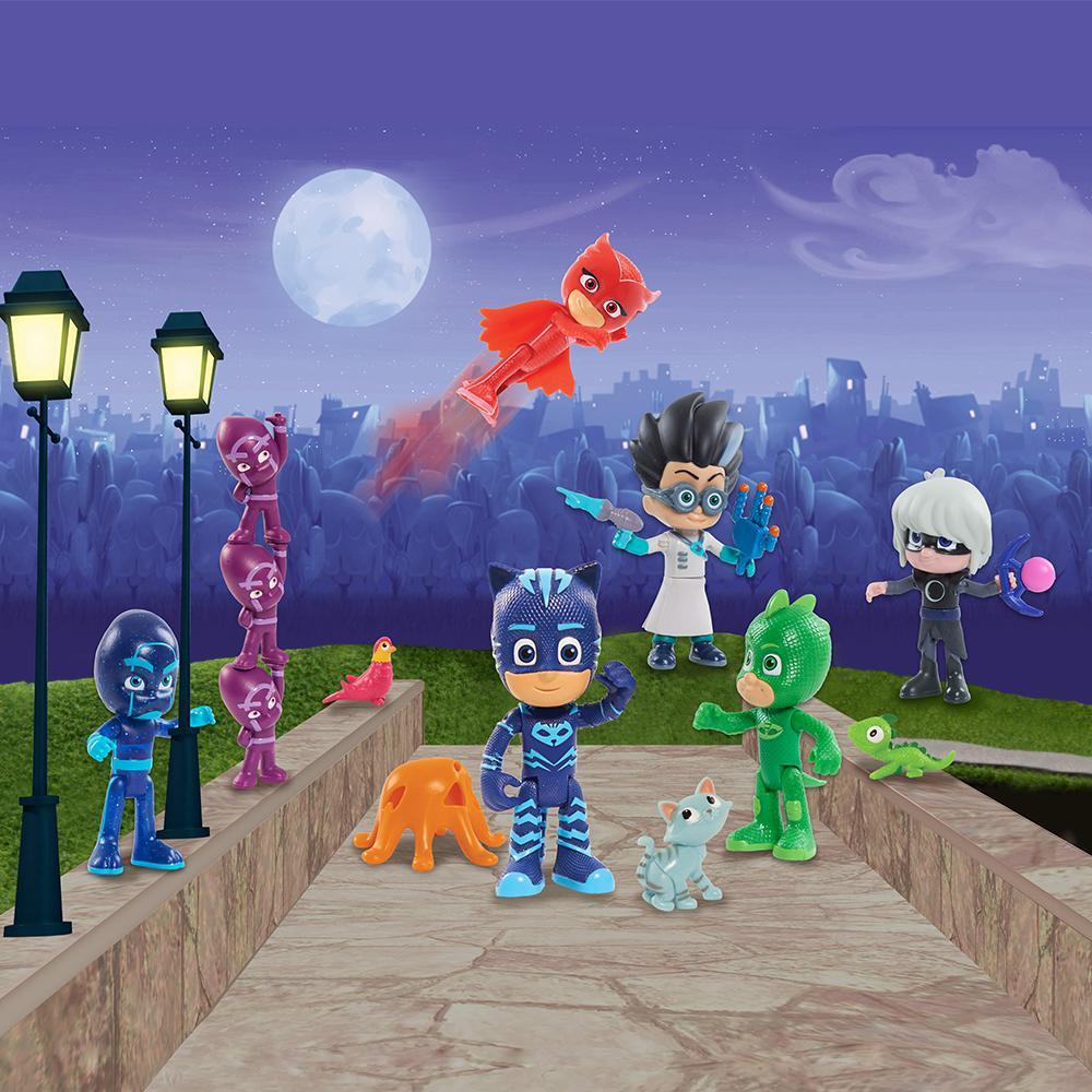 JP PJ Masks JPL24670 Deluxe Figure Set (2018), Pack of 16 Amazon.co.uk