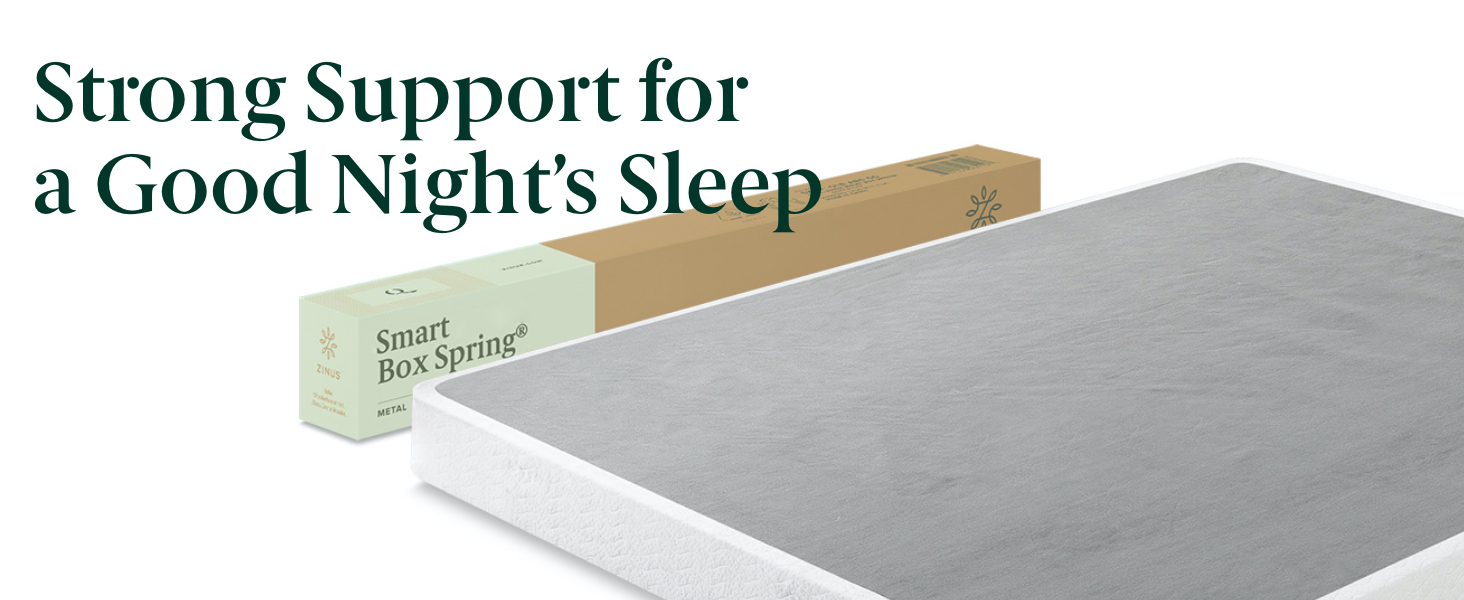 Zinus 5 Inch Low Profile Smart Box Spring / Mattress Foundation