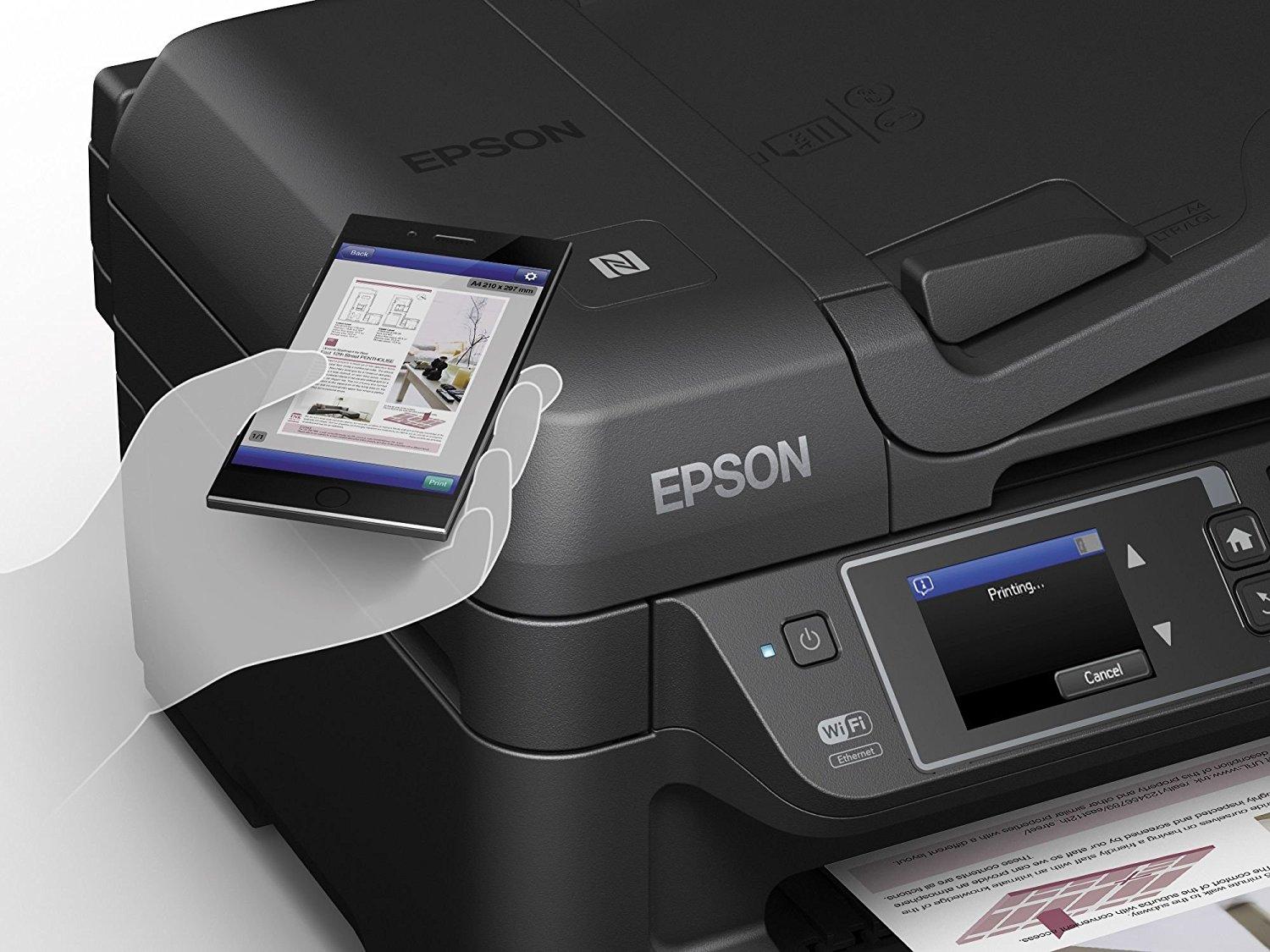 Epson WF2760 DWF Stampante Multifunzione a Getto d`Inchiostro