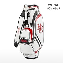 Amazon | 本間ゴルフ キャディーバッグ HONMA メンズ ホワイト レッド
