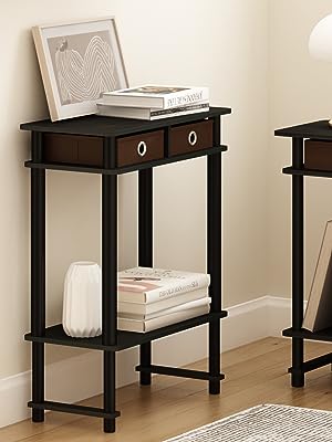 コンソールテーブル 引出収納付き ブラウン 20240401190444_1_1.jpg