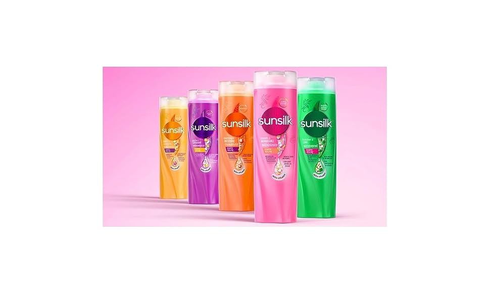 SUNSILK Hair Cream For Defined Curls and Volume Blended with Argan Oil