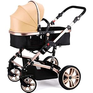 Teknum 3 in 1 Pram stroller - Yellow