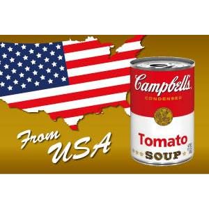 キャンベル トマトスープ Campbell's Tomato Soup 24缶! キャンベル トマトスープ Campbell´s Tomato Soup 24缶!