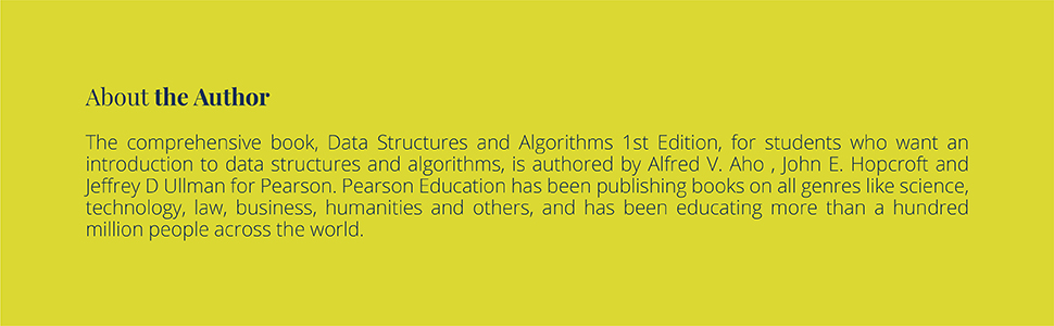 Data Structures and Algorithms: Aho Ullman: 9788178081021: Amazon.com ...