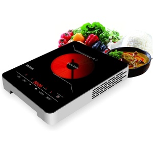 2000W Infrared Cooker | Electric Infrared Glass Ceramic Cooker | Digital LED Display | 8 Power Level