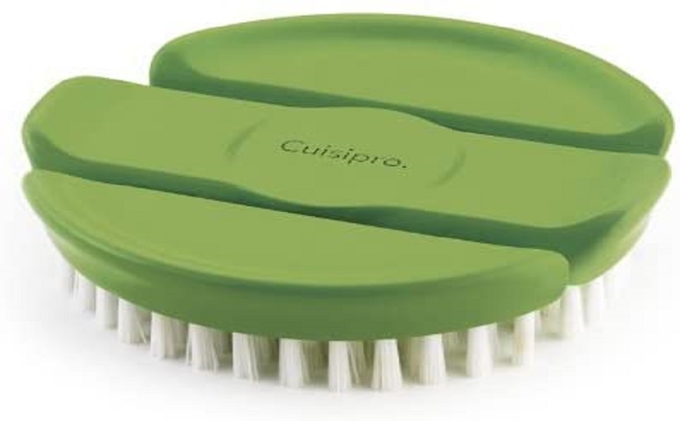 Cuisipro Flexible Vegetable Brush, Green Vegetable