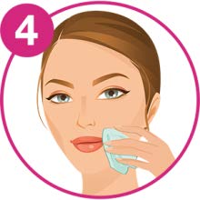 Veet Hair Removal Face Hair Removal Coldwax Strips - Pack Of 20