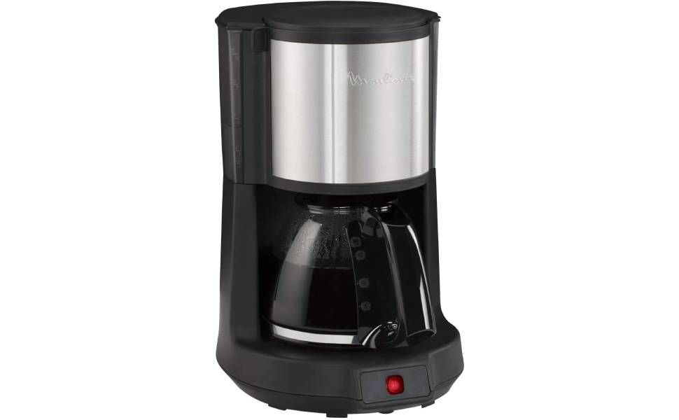 Moulinex Subito Select Filter Coffee Machine, Black / Silver, Plastic