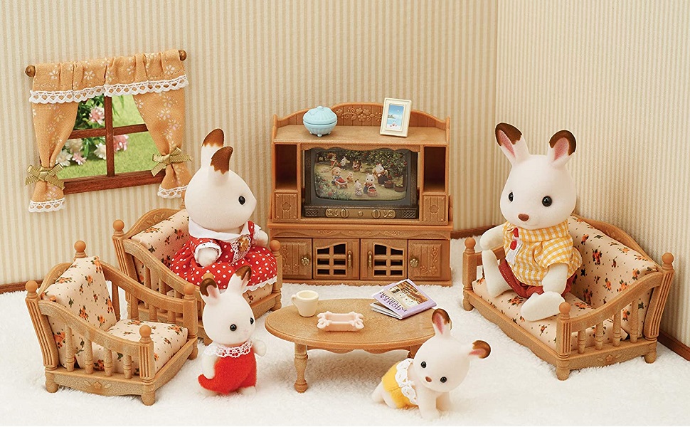 Sylvanian Families Comfy Living Room Set 5339 8