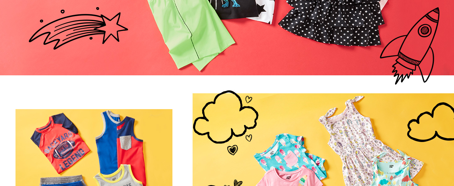 Spotted Zebra Girls' ShortSleeve Tunic TShirts, 3Pack Horse, XSmall