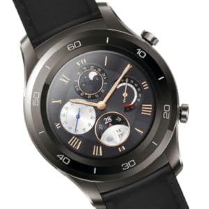 Huawei Watch 2 Classic Smartwatch - Ceramic Bezel- Brown Leather Strap(US Warranty)