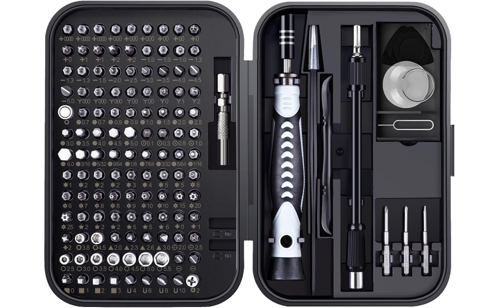 EasyTime Precision Screwdriver Set, PC Repair Tool Kit, 130IN1