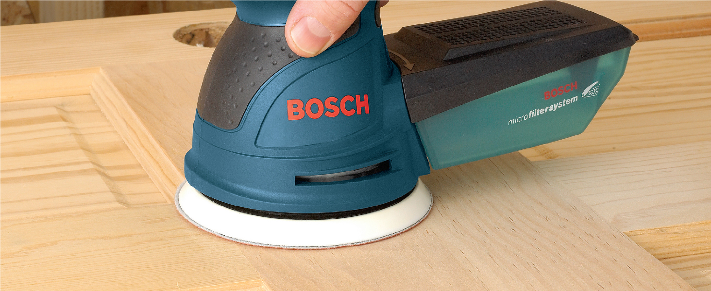 BOSCH ROS20VSC Palm Sander 2.5 Amp 5 In. Corded Variable Speed Random