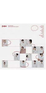 24H 通常盤 24H 【通常盤】(+20P PHOTO BOOK) : SEVENTEEN | HMV&BOOKS