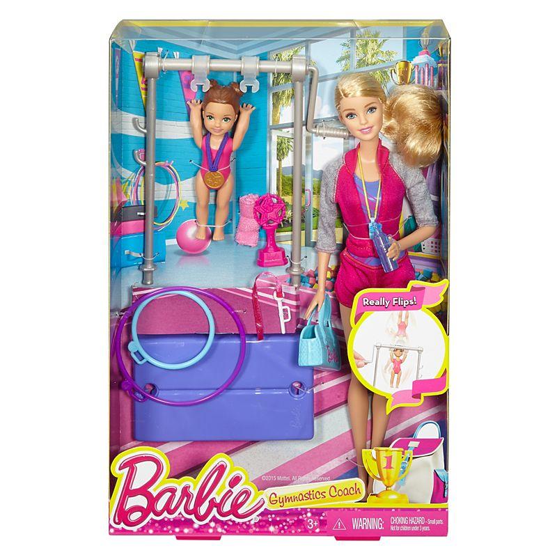 Barbie Gymnastic Coach Dolls & Playset Toys & Games