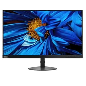 Lenovo Monitor S24E 10 Thinkvision 23.8Inches Wled, Raven Black