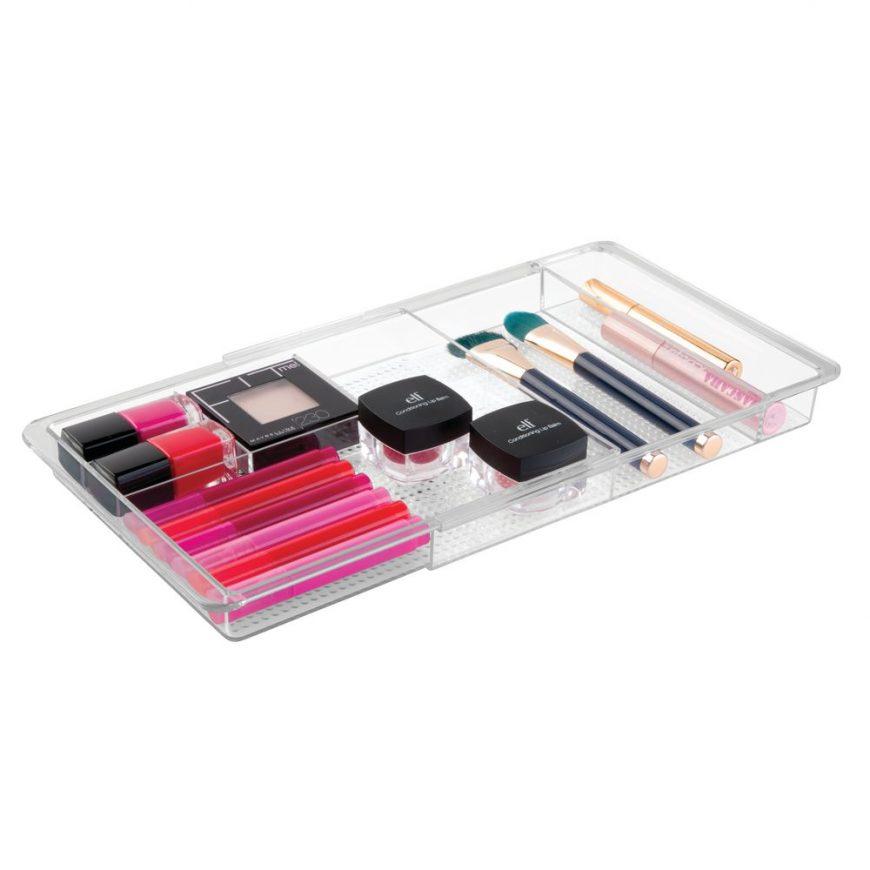 InterDesign Expandable Cosmetic Drawer Organizer for Vanity to