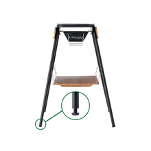 LOGOSアイアンウッドグリル/80L LOGOS「eco-logosave アイアンウッドグリル 天板 収納バッグ付