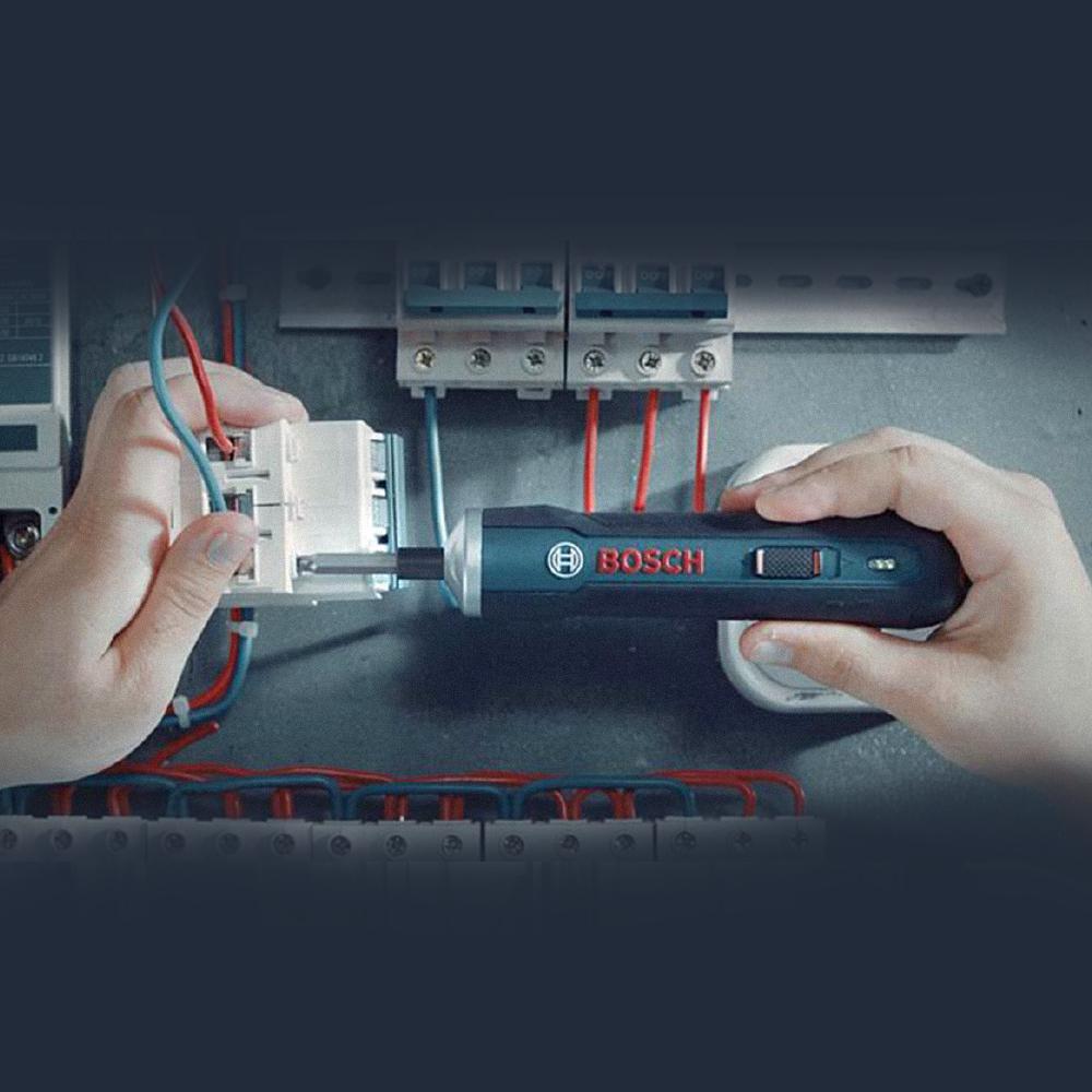 Bosch Go 3.6V Smart Screwdriver Set (Blue, 33-Pieces Bit set): Amazon ...