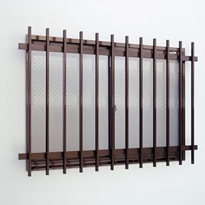 川口技研 防犯対策用品 面格子G 幅184cm×高さ90c ブロンズ 6851 2c6689f2-e4a0-4f1e-8ebe-