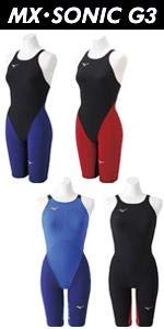 MIZUNO ミズノ 2018年 MX・SONIC 02 ハーフスーツ競泳水着 Amazon | MIZUNO(ミズノ) レース用競泳水着 レディース MX SONIC