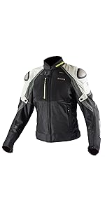 Amazon | [コミネ] バイク用 フルイヤーチタニウムジャケット ブラック