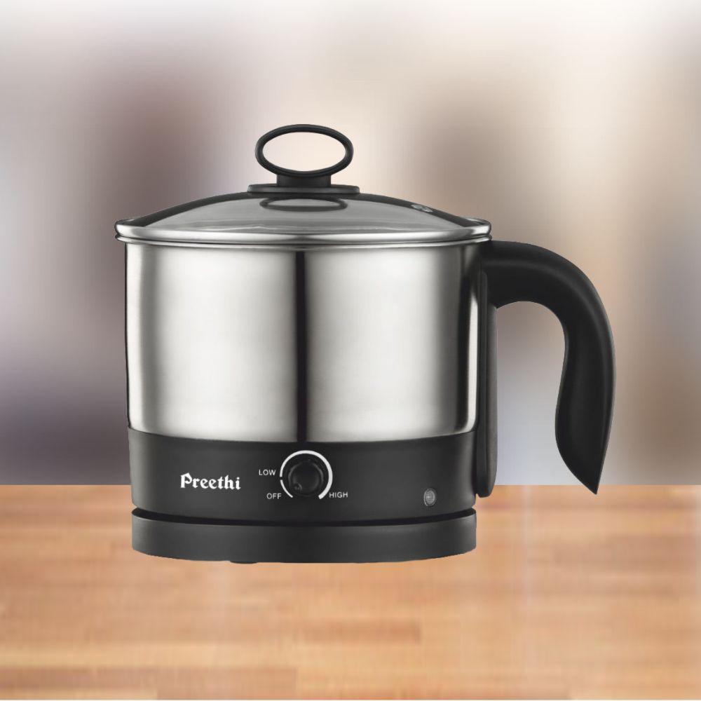 Buy Preethi Armour Multi Utility EK708 1.2Litre Electric Kettle (Steel