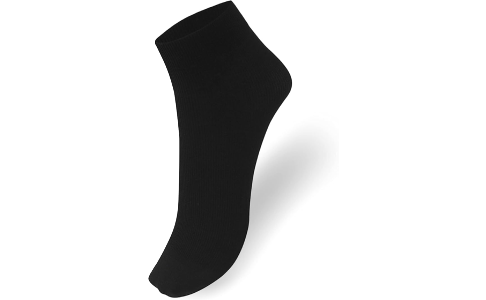 Charmaine Womens Ankle-High Plain Socks