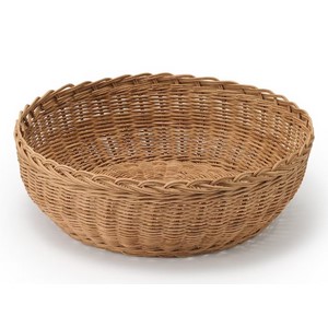 Amazon.co.jp: 無印良品 ラタンバスケット 小 幅27.5×高さ9.5cm