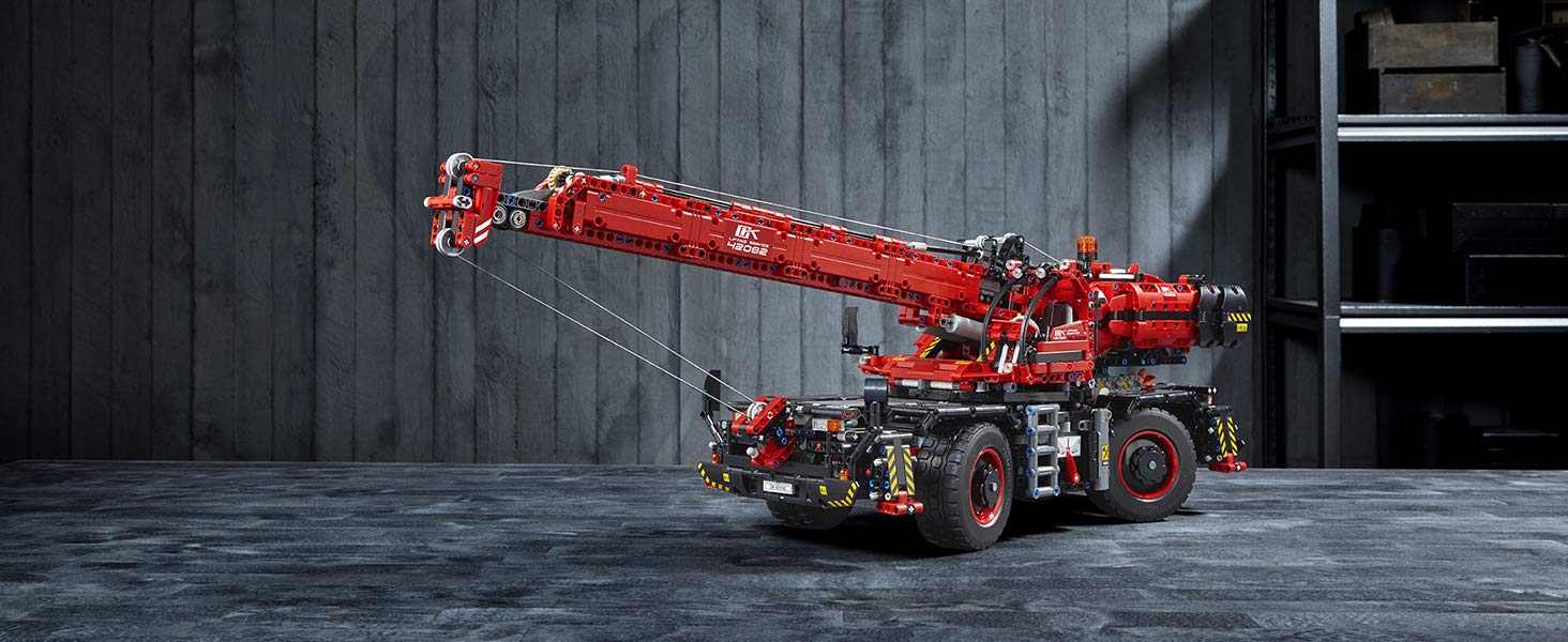 LEGO Technic Rough Terrain Crane 42082 Building Kit (4,057