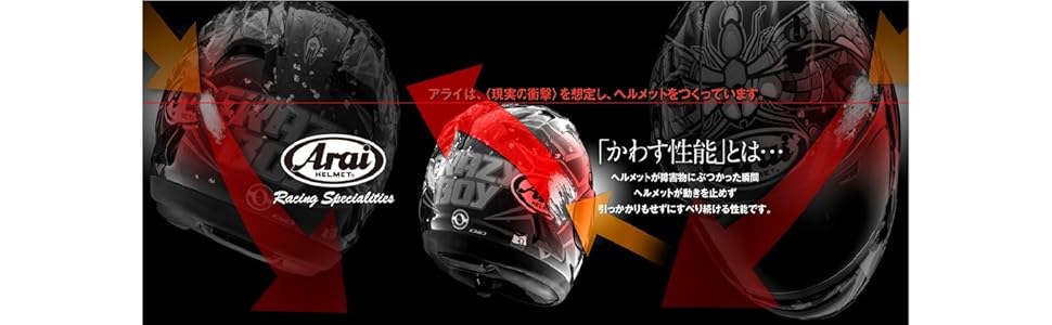Arai！ Arai Corsair-X Tatsuki Helmet | JPCycles.com