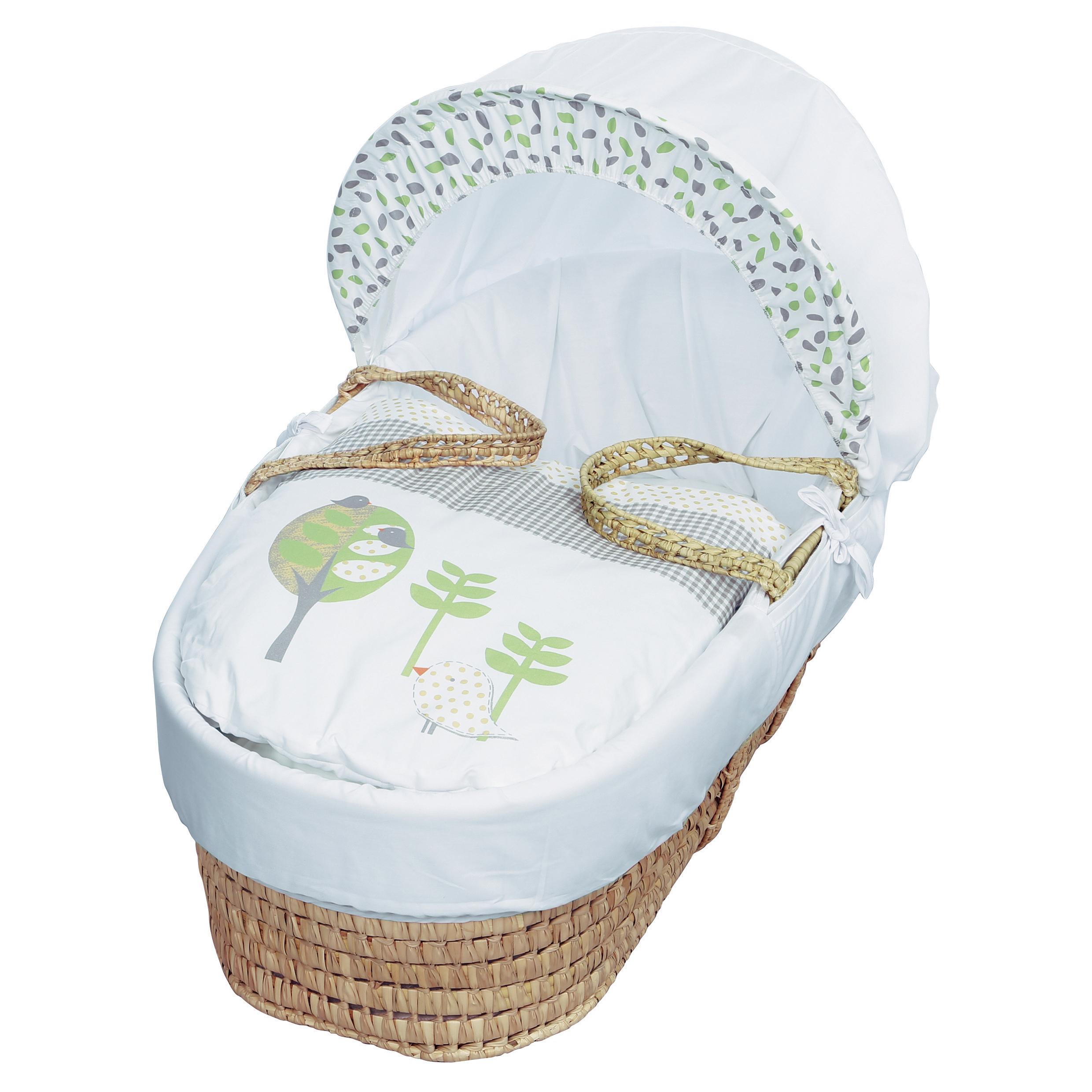 Kinder Valley Three Little Birds Moses Basket Amazon.co.uk Baby