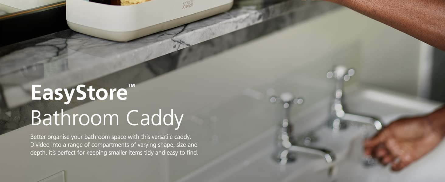 Joseph Joseph EasyStore Bathroom Storage Caddy Organiser For Bathroom